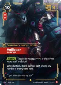 Origins - Volibear - Furious (Alternate Art) (Foil)