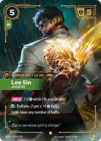 Origins - Lee Sin - Ascetic (Alternate Art) (Foil)