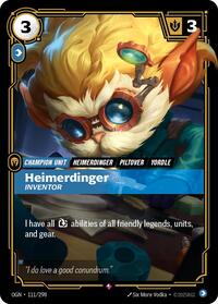 Origins - Heimerdinger - Inventor (Foil)