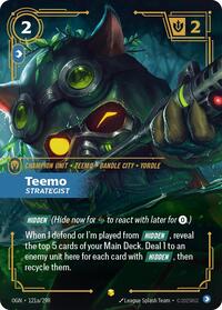 Origins - Teemo - Strategist (Alternate Art) (Foil)