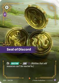 Origins - Seal of Discord (Foil)