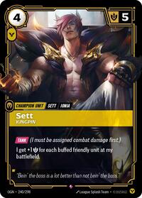 Origins - Sett - Kingpin (Foil)