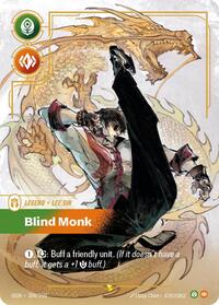 Origins - Lee Sin - Blind Monk (Overnumbered) (Foil) (Display Case)