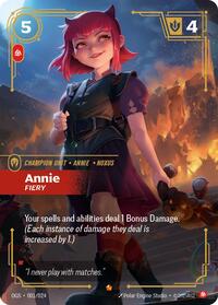 Origins - Annie - Fiery