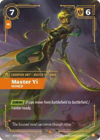 Origins - Master Yi - Honed