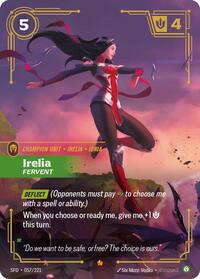 Spiritforged - Irelia - Fervent (Foil) (Display Case)