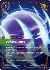 Spiritforged - Defiant Dance (Foil)