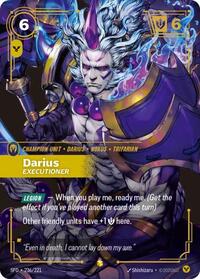 Spiritforged - Darius - Executioner (Overnumbered) (Foil)