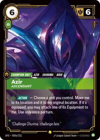 Spiritforged - Azir - Ascendant (Alternate Art) (Foil)