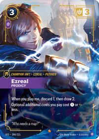 Spiritforged - Ezreal - Prodigy (Foil) (Display Case)