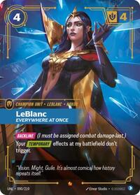 Unleashed - LeBlanc - Everywhere At Once (Foil) (Display Case)