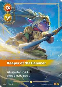 Unleashed - Poppy - Keeper of the Hammer (Overnumbered) (Foil) (Chinese)