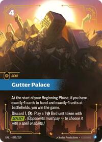 Unleashed - Gutter Palace (Foil) (Display Case)