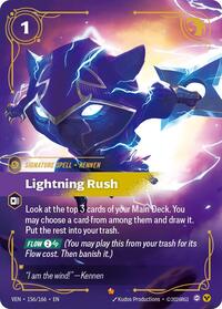 Vendetta - Lightning Rush (Foil) (Display Case)