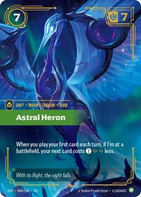 Vendetta - Astral Heron (Foil) (Display Case)
