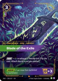 Radiance - Blade of the Exile (Foil)