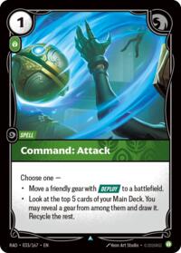 Radiance - Command: Attack