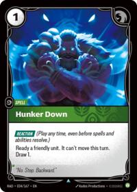 Radiance - Hunker Down