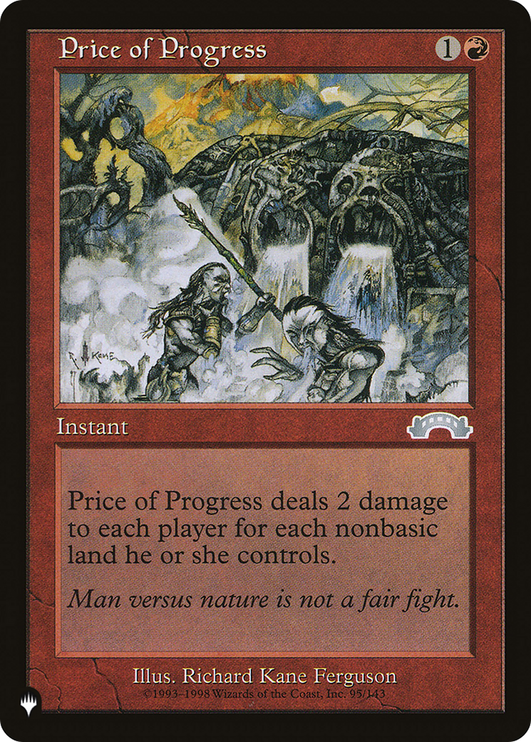 Price of Progress (EXO) [The List Reprints] (Display Case)