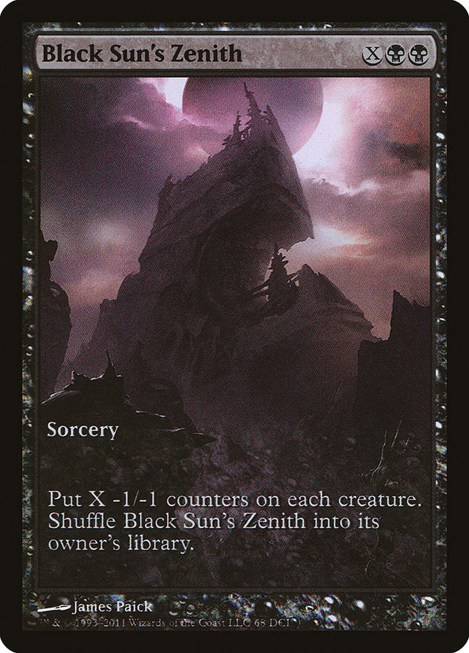 Black Sun's Zenith (Extended Art) [Mirrodin Besieged Promos] (Display Case)