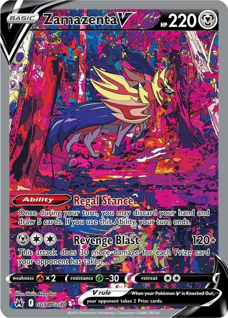 Zamazenta V (GG54/GG70) [Sword & Shield: Crown Zenith] (Display Case)