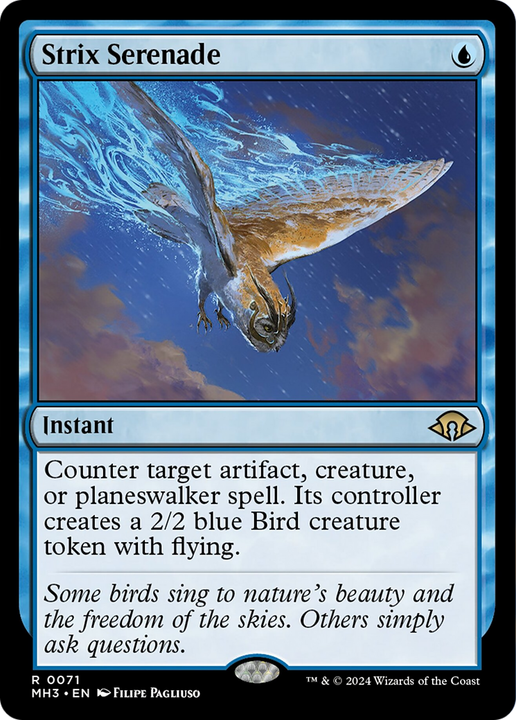 Strix Serenade [Modern Horizons 3] (Display Case)