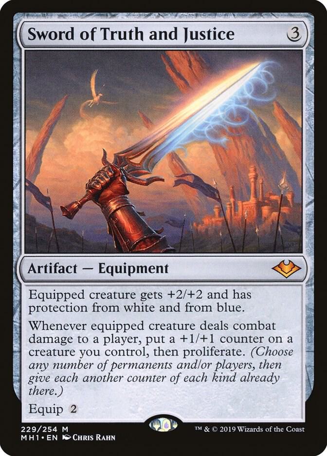 Sword of Truth and Justice [Modern Horizons] (Display Case)