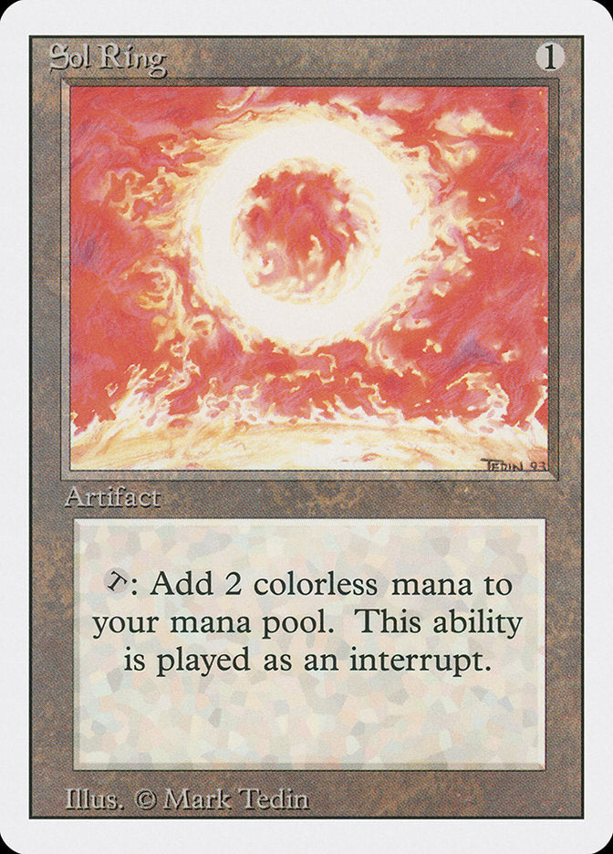Sol Ring [Revised Edition] (Display Case)