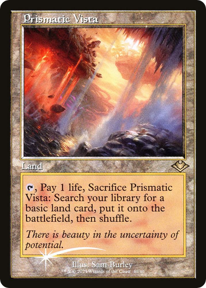 Prismatic Vista (Retro) [Modern Horizons] (Display Case)