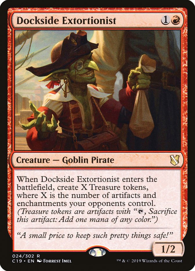 Dockside Extortionist [Commander 2019] (Display Case)
