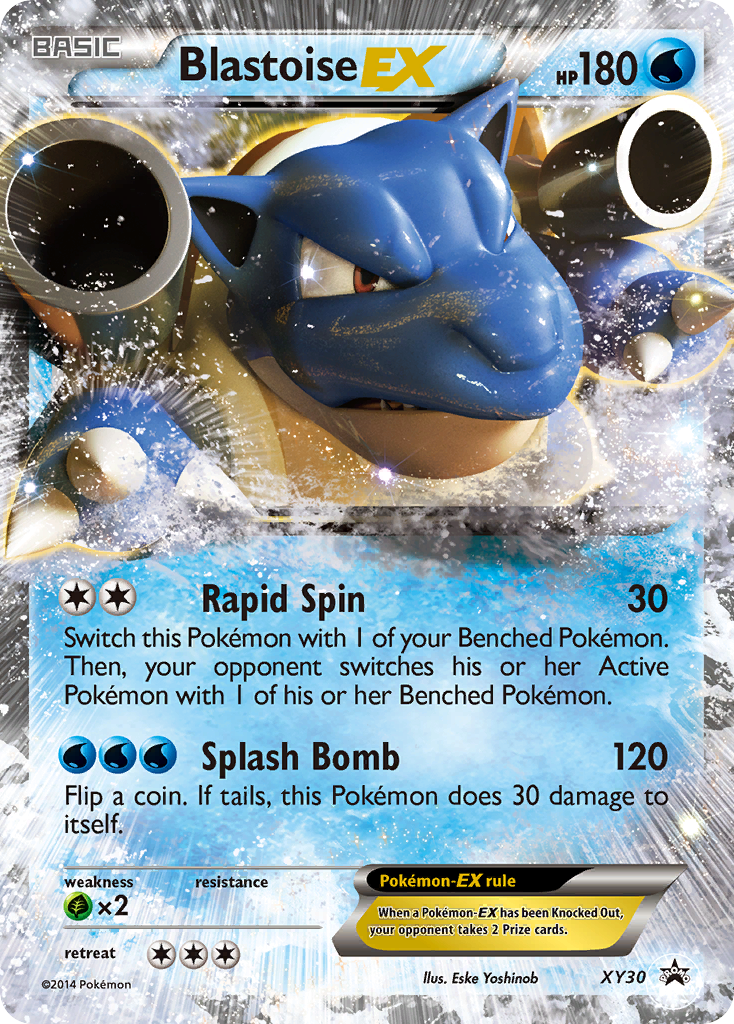 Blastoise EX (XY30) [XY: Black Star Promos] (Display Case)