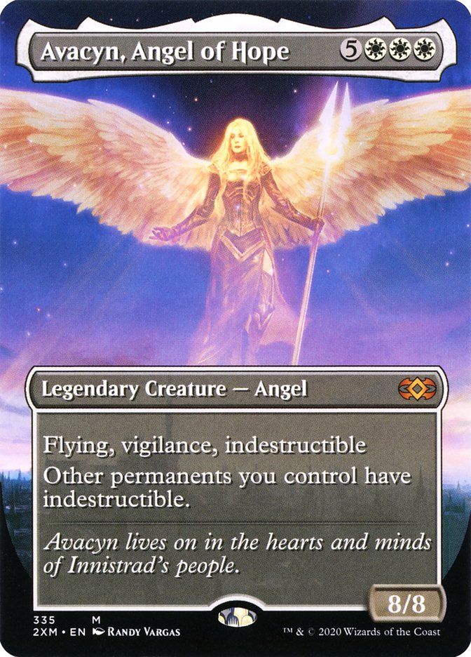 Avacyn, Angel of Hope (Toppers) [Double Masters] (Display Case)