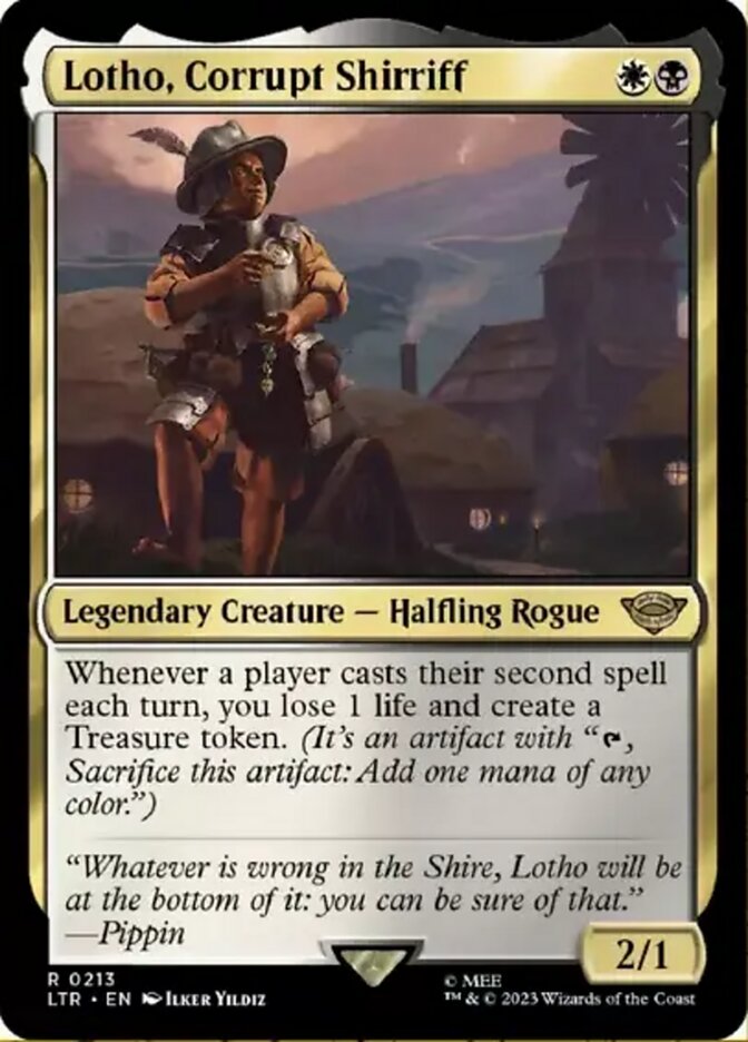 Lotho, Corrupt Shirriff [The Lord of the Rings: Tales of Middle-Earth] (Display Case)