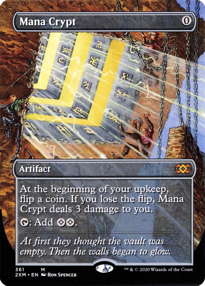 Mana Crypt (Toppers) [Double Masters] (Display Case)
