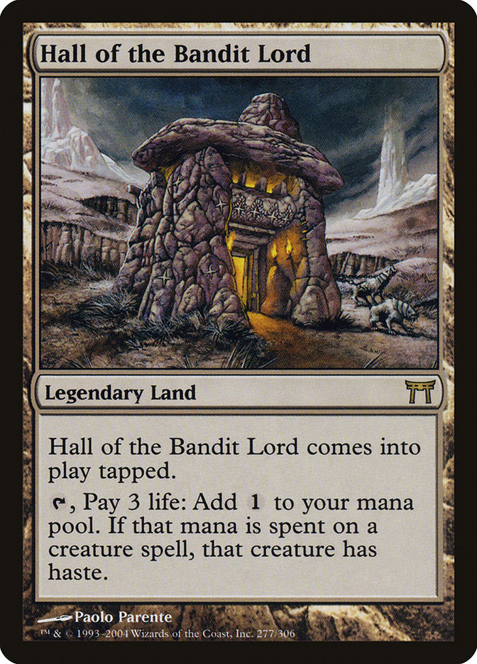 Hall of the Bandit Lord [Champions of Kamigawa] (Display Case)