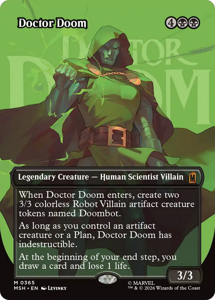 Doctor Doom (Borderless) (365) [Marvel Super Heroes] (Display Case)