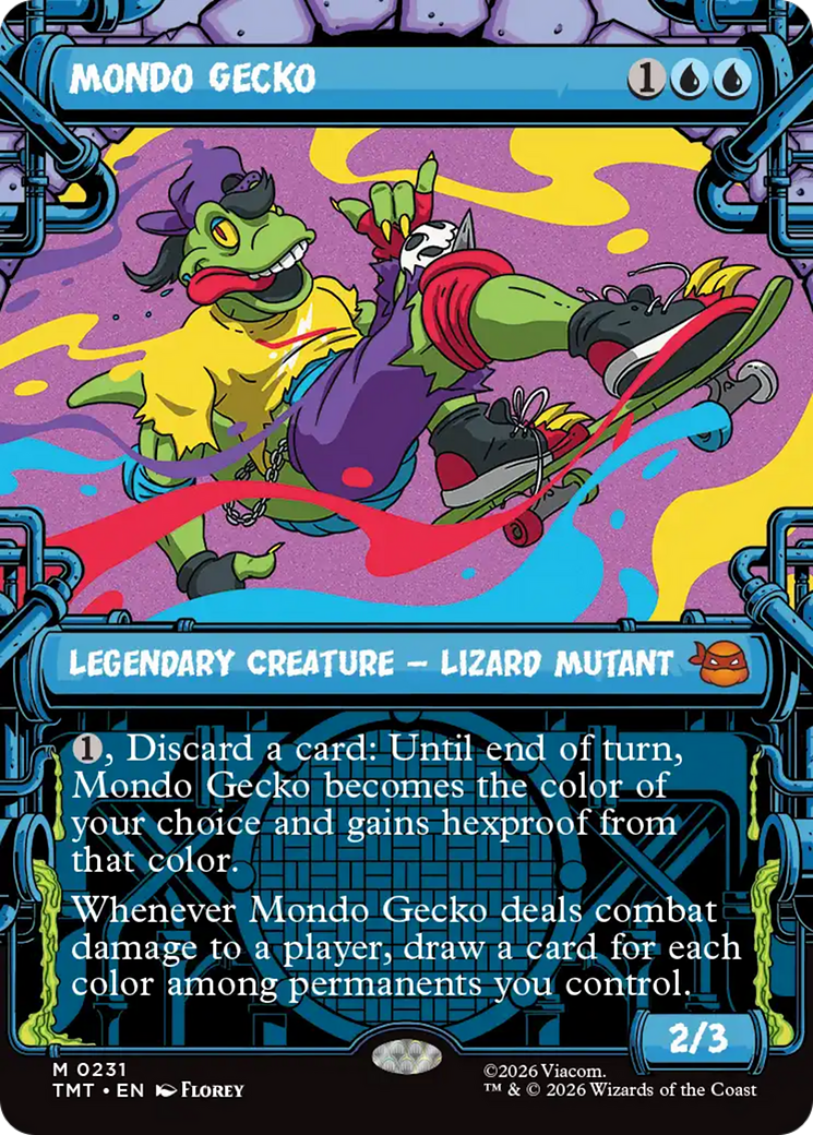 Mondo Gecko (Showcase) [Teenage Mutant Ninja Turtles] (Display Case)