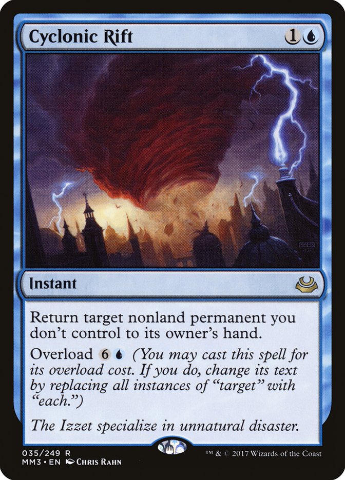 Cyclonic Rift [Modern Masters 2017] (Display Case)