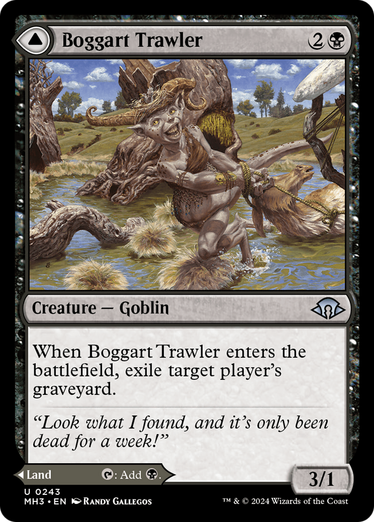 Boggart Trawler // Boggart Bog [Modern Horizons 3] (Display Case)
