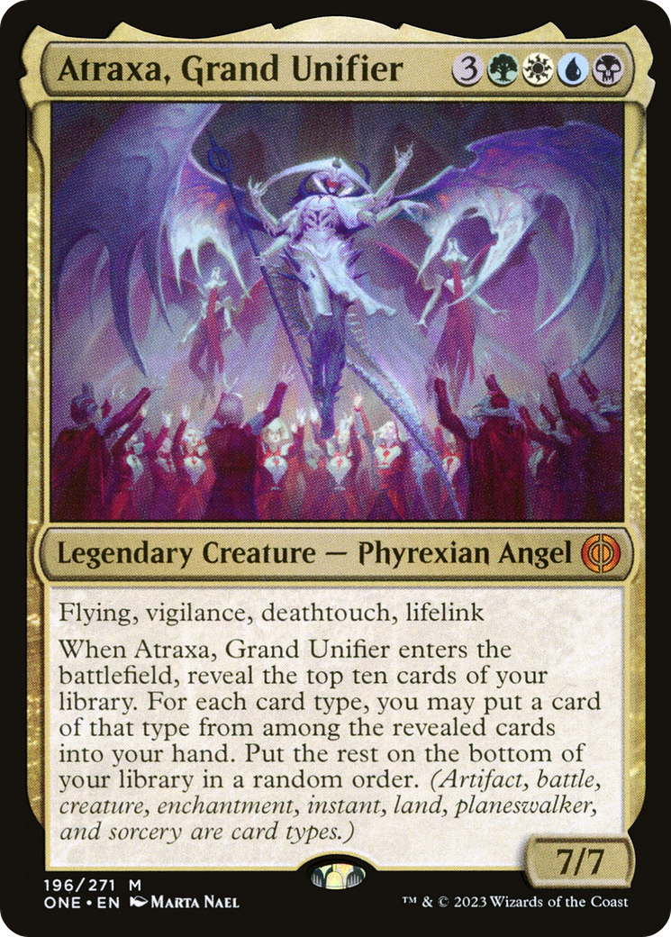 Atraxa, Grand Unifier [Phyrexia: All Will Be One] (Display Case)