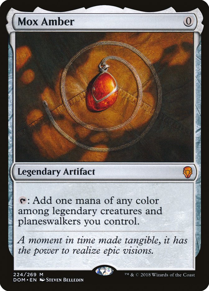 Mox Amber [Dominaria] (Display Case)