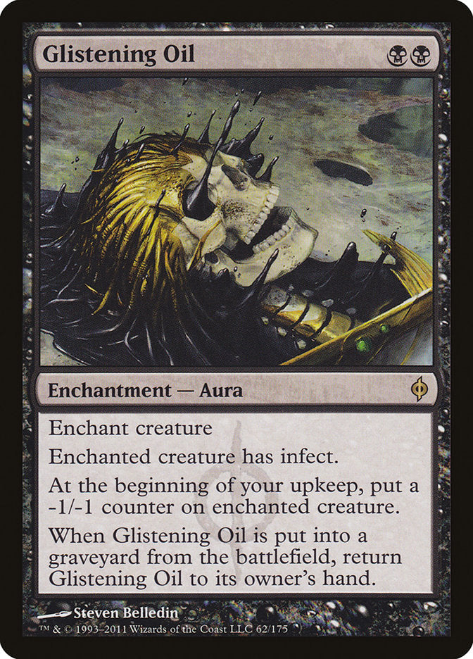 Glistening Oil [New Phyrexia] (Display Case)