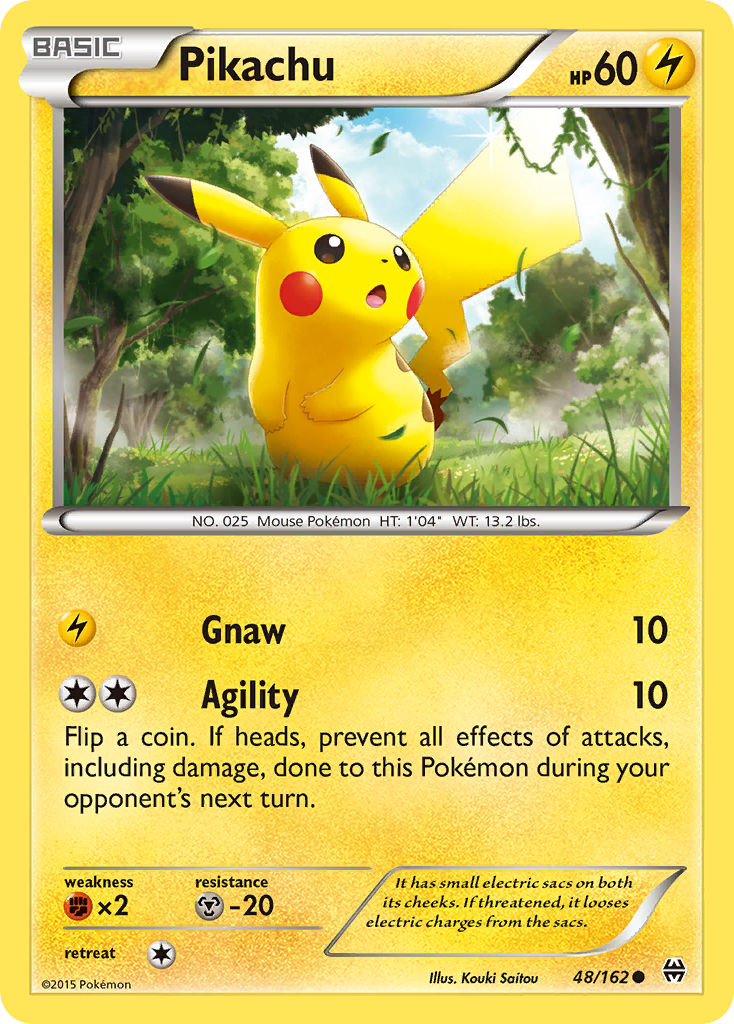 Pikachu (48/162) [XY: BREAKthrough] (Display Case)