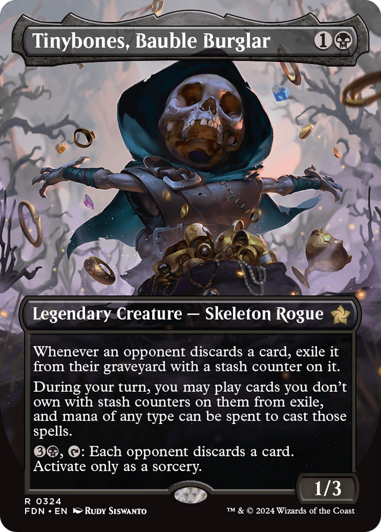 Tinybones, Bauble Burglar (Borderless) [Foundations] (Display Case)
