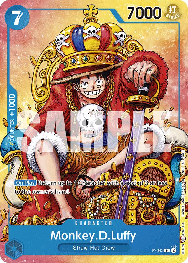 Monkey.D.Luffy (Convention Promo 2024) [One Piece Promotion Cards] (Display Case)