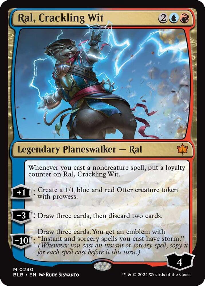 Ral, Crackling Wit [Bloomburrow] (Display Case)