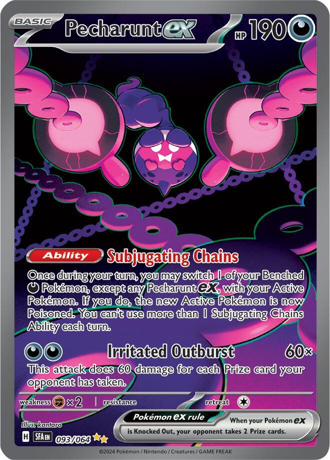 Pecharunt ex (093/064) [Scarlet & Violet: Shrouded Fable] (Display Case)
