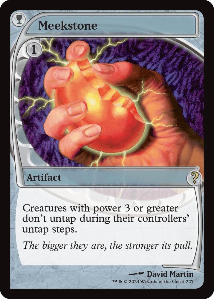 Meekstone (Future Sight) [Mystery Booster 2] (Display Case)