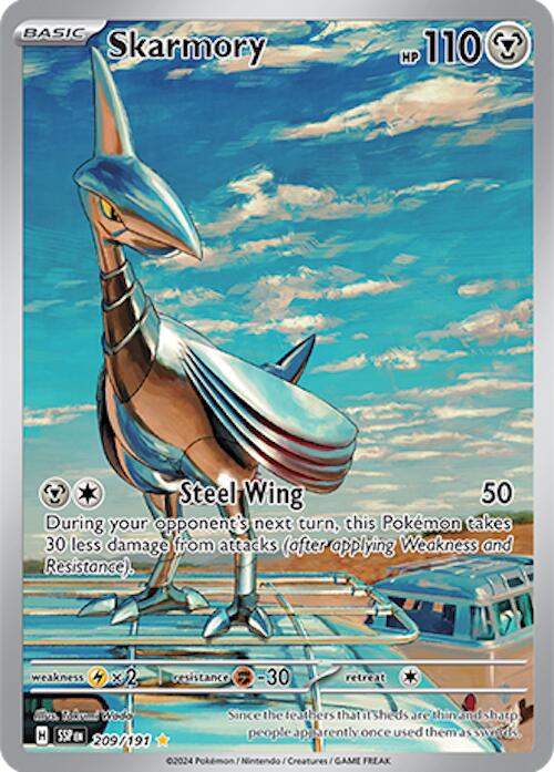 Skarmory (209/191) [Scarlet & Violet: Surging Sparks] (Display Case)