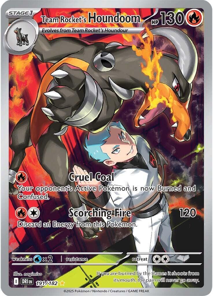 Team Rocket's Houndoom (191/182) [Scarlet & Violet: Destined Rivals] (Display Case)